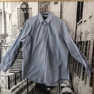 Men’s Blue Tommy Hilfiger Button Down Dress Shirt